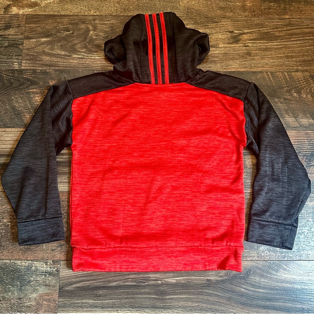 Adidas boys pull over long sleeve sweatshirt size 8/S - Picture 11 of 12